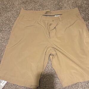 Nike Men's Khaki Flat Front Shorts